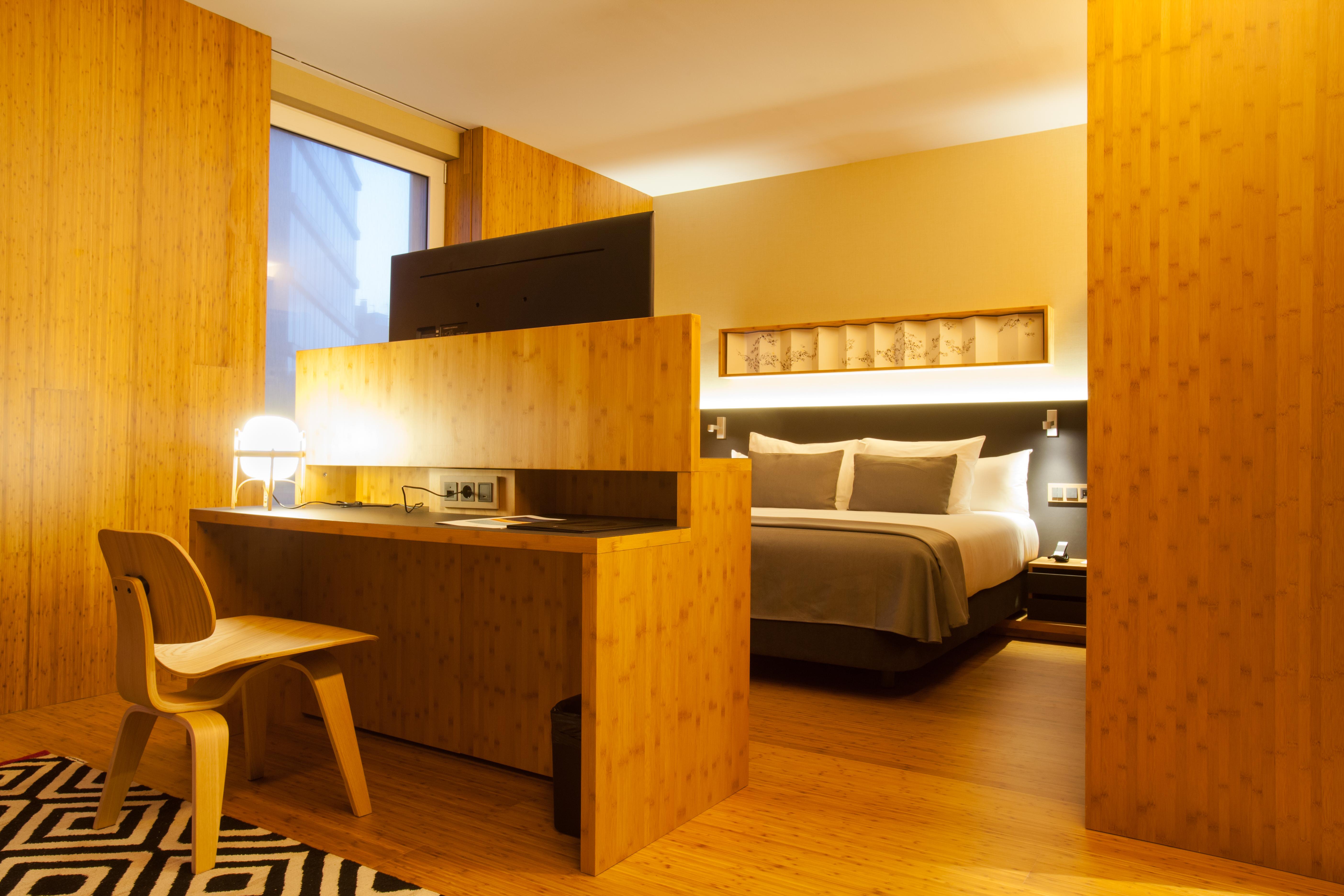 Eurostars Barcelona Central Exterior photo A room at the hotel