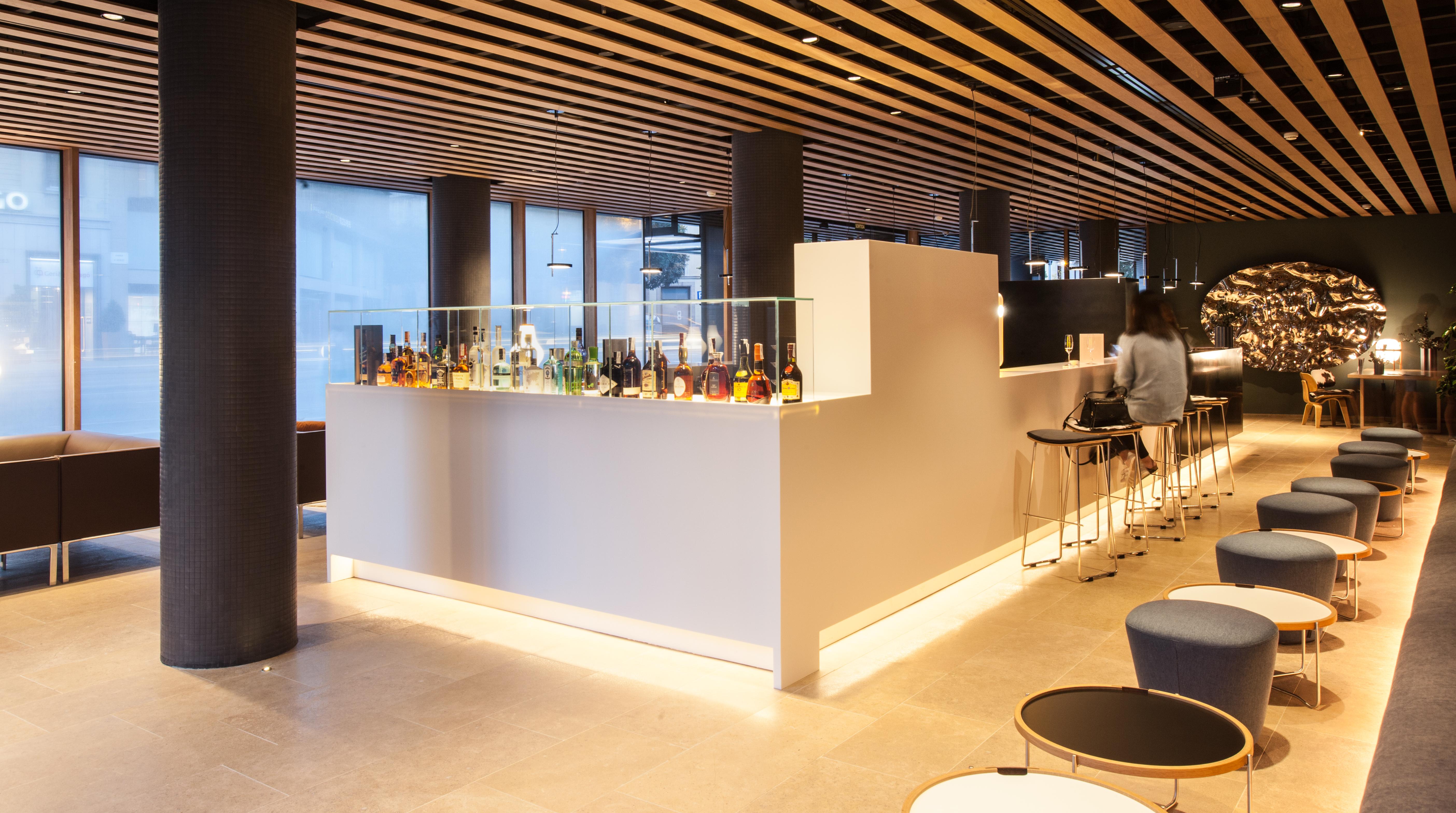 Eurostars Barcelona Central Exterior photo The bar at the lounge